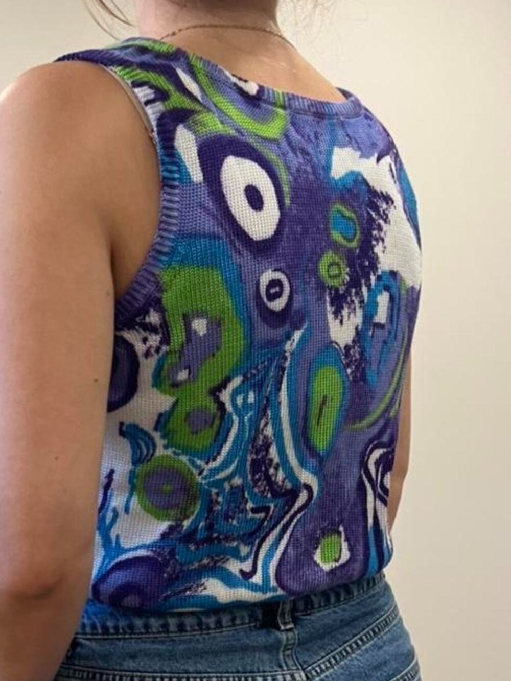 Funky Knit Tank - Picture 2 of 3